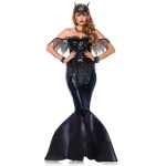 Seksikas rannafantaasia litrid Merineitsi ujumistrikoo lava karnevalipidu ujumisriided merineitsi saba Cosplay kost&uuml;&uuml;m t&auml;iskasvanutele m&otilde;eldud ujumiskost&uuml;&uuml;m Halloweeni uhke kleit l