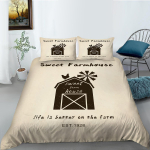 3D kirjamustriga voodipesu &Uuml;he kaheinimesevoodi t&auml;issuuruses kirjatr&uuml;kiga padjap&uuml;&uuml;r ja tekikate 2 v&otilde;i 3 pestav mugav kodukaunistus UK Single 135x200cm