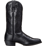 Vintage saapad Meeste kauboisaapad Pu Western saapad Kvaliteetsed Mid Calf Nahast Saapad Meeste S&uuml;gisnahast Saapad Mugavad ratsusaapad 43 must