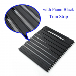 BMW X5 X6 F15 F16 interj&ouml;&ouml;ri topsihoidja libiseva katte trimmikonsooli ruloode libisemise vahetus 2014 2015 2016 2017 With Piano Black