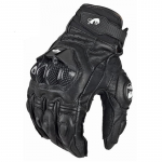 Mens Women 4 Season Driving Supertech Black/White Motorcycle Leather Gloves Racing Glove Motorbike Cowhide racing bike S