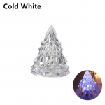 &Ouml;&ouml;valgusti kristall-mini j&otilde;ulupuuvalgusti Leegita LED-dekoratiivvalgustid siseruumides kasutatavad LED-lambid j&otilde;ulupeo kodune lauakaunistus 2Pcs RGB light