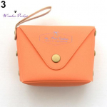 Kommiv&auml;rvi armas kaasaskantav loominguline minirahakott M&uuml;ntide rahakott Rahakoti kaardihoidja oranž