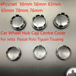 4 tk/komplekt 55mm 56mm 56mm 63mm 65mm 70mm 76mm auto rattarummu keskkate Jetta Passat Polo Tiguan Touareg jaoks 55 mm