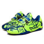 Suurus 28-38 Velcro l&uuml;hikeste k&uuml;&uuml;ntega jalgpallijalatsid Lastejalatsid 28 fluorestseeruv roheline v&auml;rv