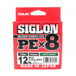 Sunline PE Line X8 Siglon 150M PE 0,8 12LB tumeroheline (1755) tumeroheline v&auml;rv