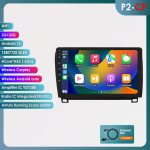Hizpo 9-tolline pea&uuml;ksus 2-dine auto Android-raadio multimeediumipleier Toyota Tundra Sequoia jaoks 2-dine autoraadio video GPS Navi WiFi Carplay 4G DSP DVR kaamera HC2CP 4Core 2G 32G