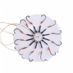 Karpkala s&ouml;&ouml;dakonksud kalap&uuml;&uuml;giks Klapi plahvatusn&ouml;&ouml;riga konks, mis takistab PE n&ouml;&ouml;ride kerimist s&uuml;sinikterasest voolikuga 12 konksu #8