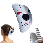 Uudne Halloweeni juuksen&otilde;el, 1 tk Naljakas peakate jube hobusesaba-klambriga Juukseaksessuaarid Kingitus t&uuml;drukutele naistele 8.5cm