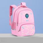 Laste veekindlad koolikotid t&uuml;drukud poisid laste seljakott P&otilde;hikooli seljakotid Ortopeediline seljakott koolikott 41*28*16cm roosa