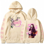 90ndate Demon Slayer Hoodies Anime Kamado Nezuko Printing Mood kapuutsiga dressipluus Kimetsu No Yaiba T&auml;navar&otilde;ivad Pullovers Sudadera S