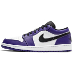 Air Jordan 1 Low Court Purple Meeste tossud Valge Must 553558-500 42.5