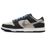 Nike Dunk Madalad T&auml;hev&auml;rvilised Paelad Naiste tossud Must Hele-kondine Metallik-H&otilde;bedane DZ4712-001 44