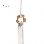 Juuksekaabu hoidik K&auml;sitsi kootud juukseaksessuaarid Korraldaja Ruumis&auml;&auml;stlik Lihtne riputada Pilved Lastele Juuksen&otilde;elade hoiuv&ouml;&ouml; Squirrel