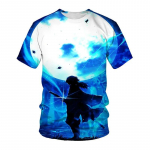 Laste T-s&auml;rk Demon Slayer 3D Prindiga Suvised poiste T-s&auml;rgid Laste T-s&auml;rgid Animatsiooni T-s&auml;rk poistele T&uuml;drukutele Lasteriided Suvised topid 130