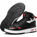 37-46unisex mootorrattasaapad, suured v&auml;ikese nahaga libisemisvastased kokkup&otilde;rkevastased mootorrattasaapad, meeste spordijalatsid 37 punane/must