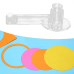 Ringikujulise l&otilde;ikuri m&auml;rginupu tegija K&auml;siraamat &uuml;mmargune scrapbooking DIY paberi l&otilde;ikamine 11.6cmx3.5cm