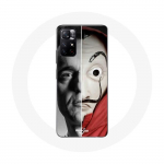 &Uuml;mbris Xiaomi Redmi Note 11s 5G La casa de papel Berlin Mask Split jaoks