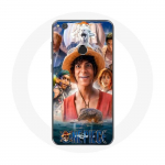 &Uuml;mbris Huawei P8 Lite 2017 One Piece Luffy plakatitegelaste kunst 1. hooaja jaoks