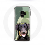 &Uuml;mbris Samsung Galaxy S9 Beauceron Black Dog Breed jaoks