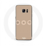 &Uuml;mbris Samsung Galaxy S7 Edge Squid Game Candy Dalgona jaoks
