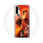 Coque pour Huawei P30 Le Roi Lion Simba et Mufasa