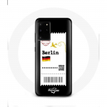 Coque pour Samsung Galaxy S11 Plus Billet d'avion Berlin