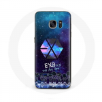 &Uuml;mbris Samsung Galaxy S6 Exo K-popi grupi logo jaoks oleme &uuml;ks