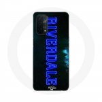 Korpus Oppo A74 Riverdale Series Logo sinine