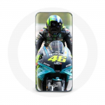 &Uuml;mbris Samsung Galaxy A8 Plus Valentino Rossi mootorratta v&otilde;idus&otilde;idujuhi 46 jaoks