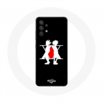 Coque pour Samsung Galaxy A13 5G Hunter x Hunter Manga Logo Noir