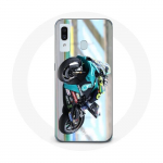 Coque pour Samsung Galaxy A20e Valentino Rossi pilote de moto