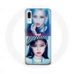 Coque pour Samsung Galaxy A20e Blackpink Groupe K-pop Filles Jennie et Ros&eacute; Lovesick girls poster the album