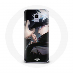 &Uuml;mbris Samsung Galaxy J6 2018 Satoru Gojo Jujutsu Kaisen Anime Manga jaoks