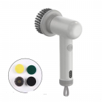 2024 Juhtmeta elektroonilised elektrilised puhastusharjad, majapidamist&ouml;&ouml;d, k&ouml;&ouml;gin&otilde;udepesuharjad, plaatide professionaalsed puhastusharjad valge