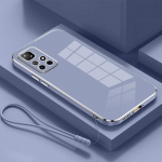 Xiaomi Redmi 10 &uuml;mbrisele Redmi 10 2022 telefoni&uuml;mbrisele Redmi 10 Prime 2022 kate Redmi 10 Luxury Square Plating p&otilde;rutuskindel tagakaas Redmi 10 2022&Case & Strap