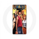 Coque pour Samsung Galaxy Note 9 Anime One Piece Luffy Affiche Personnages Art Saison 1 - Maniacase