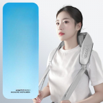 Emakakaela trapetsiuse masseerija, &otilde;la kuumakompressmassaaž, salli kael, kodune piiri&uuml;lene laetav &otilde;la- ja kaelamasseerija