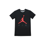 Air Jordan Lendava Mehe Logo V&auml;rviline Spordis&auml;rk L&uuml;hikeste Varrukatega Meeste Topid Must Punane AV8451-010 M