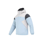 Adidas Originals Sportlik sulejope tr&uuml;kitud logo ja lukuga kapuutsiga Meeste &uuml;ler&otilde;ivad Sinine HS9467 XS white
