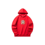 Anta X Wu Huang Wan Sui kaaskaubam&auml;rgiga Life Series vabaaja sportlik hingav kapuuts Unisex kapuuts, punane 152218718-6 M