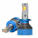 Auto LED esitulede k&otilde;rge v&otilde;imsus 120W suur kiip kolme vasktoruga &uuml;liere valge valgus H4 H7 dekodeerimine CANBUS 9012 1 pair