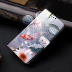 Koi karpkala muster PU nahast rahakott Flip Photo Frame raamatu&uuml;mbris iPhone'ile Samsung Huawei Honor Xiaomi Redmi Oppo Sony Motorola Nokia Google Oppo A92