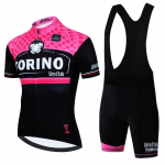 Tour of Italy Pro Cycling Jersey komplekt Meeste Jalgrattariided MTB Suvised Kiirkuivavad Rattas&otilde;iduriided UV-vastane &uuml;likond Ropa Ciclismo XXL
