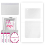 apgo Ultra Clear Protective Skin Sticker for the back compatible with Samsung W23 Flip, Wrap Film, Hydrogel Film, Flexible, Soft TPU with positioning