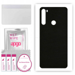 apgo Protective Skin Sticker for the back compatible with Xiaomi Redmi Note 8T, Wrap Film, Foil, Vinyl - Pattern Matrix