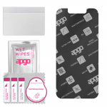 apgo MATTE Hybrid protective glass compatible with Sharp Aquos Zero, flexible nano glass, great replacement for tempered glass, scratch-resistant, ful