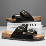 Suvised sussid naiste pl&auml;tud Meeste paksu tallaga libisemisvastased sisejalatsid Paarisussid naiste pehmed paksud platvormid 46 khaki