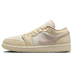 Air Jordan 1 Low SE Muslin Legend Pink Naiste tossud Pruun Valge Kookospiim FQ1925-100 40.5