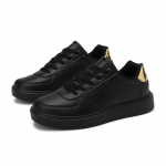 TUINANLE Naiste kingad Nahast libisemisvastased hingavad mustad tossud T&uuml;drukutele vabaajajalatsid veekindlad 42 must